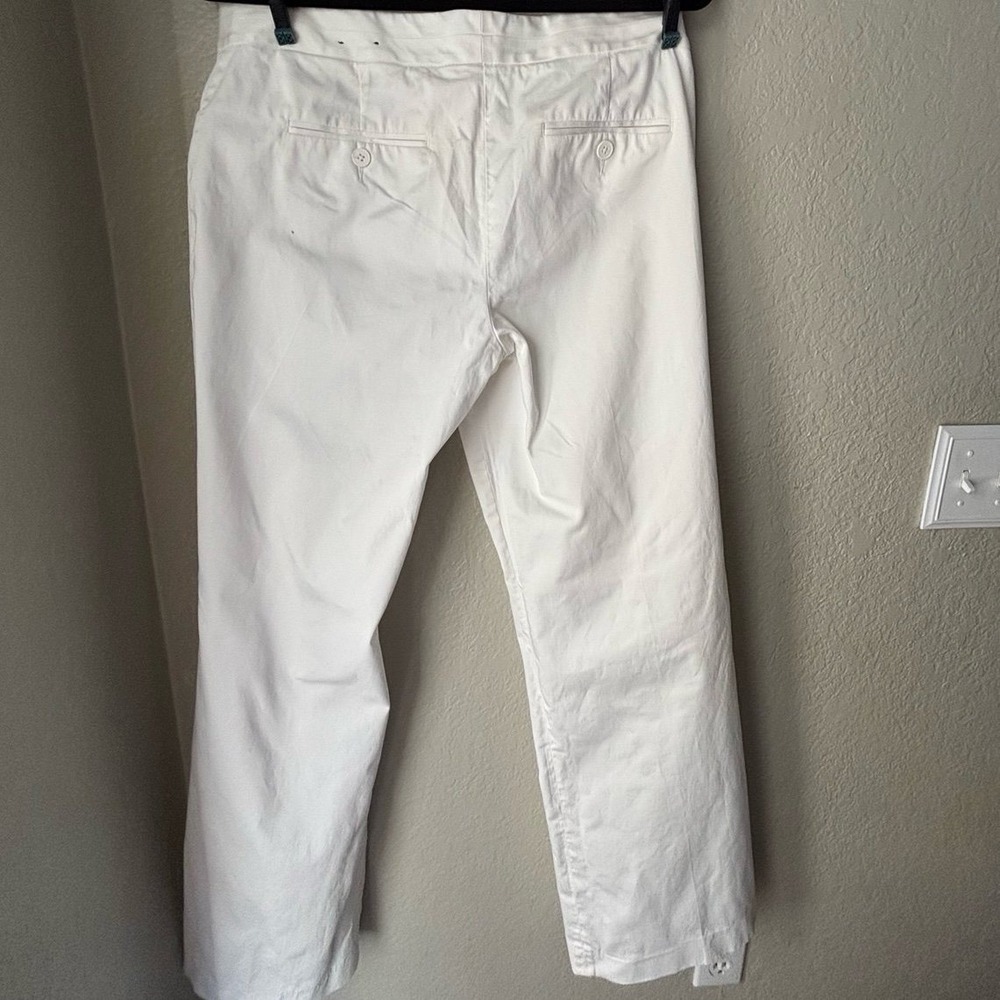 Express Design Studio "Editor" white dress/casual pants  size 10‎ - Picture 9 of 10